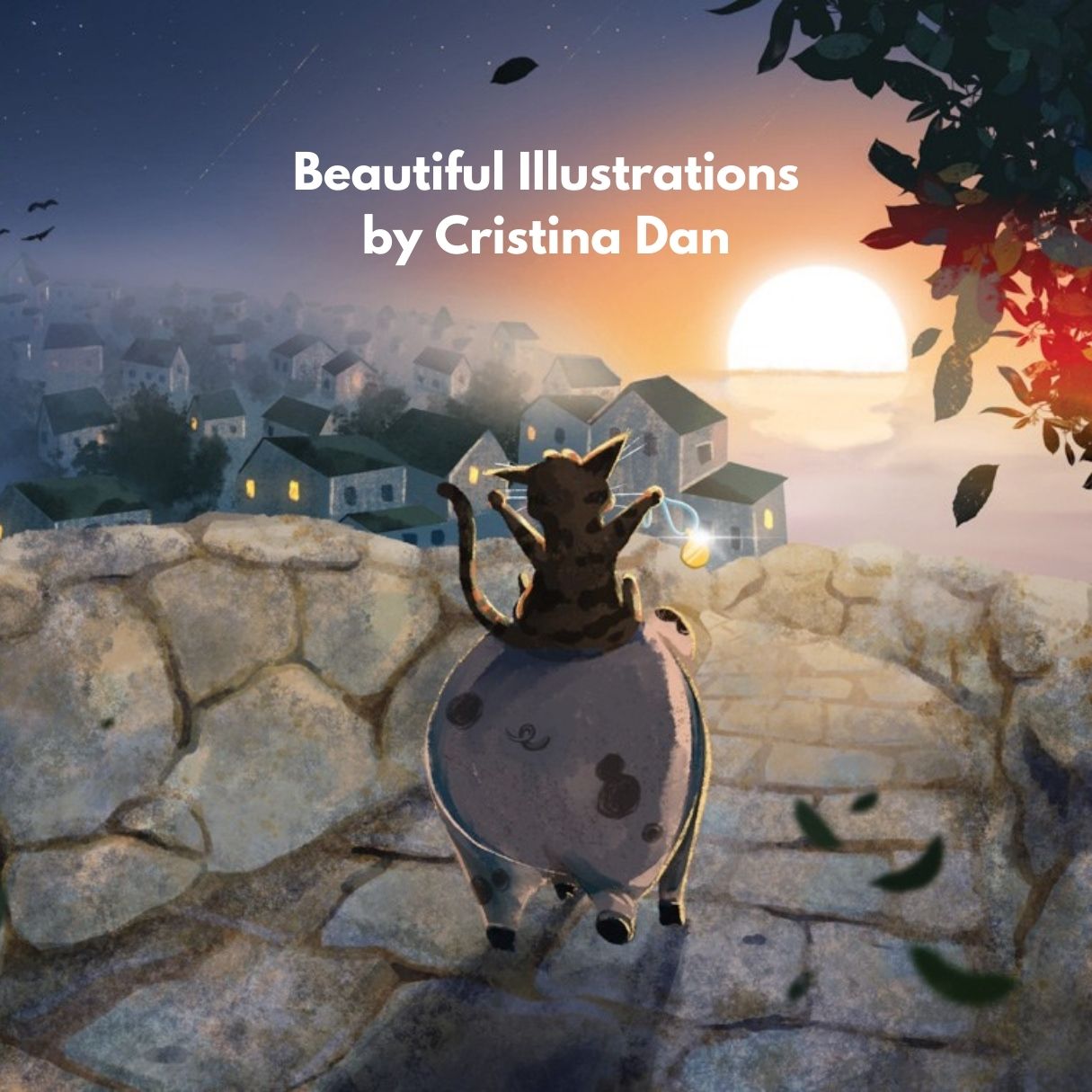 Truffle Cat: The City Cat Who Wanted to Become a Truffle Pig (Children's Board Book)