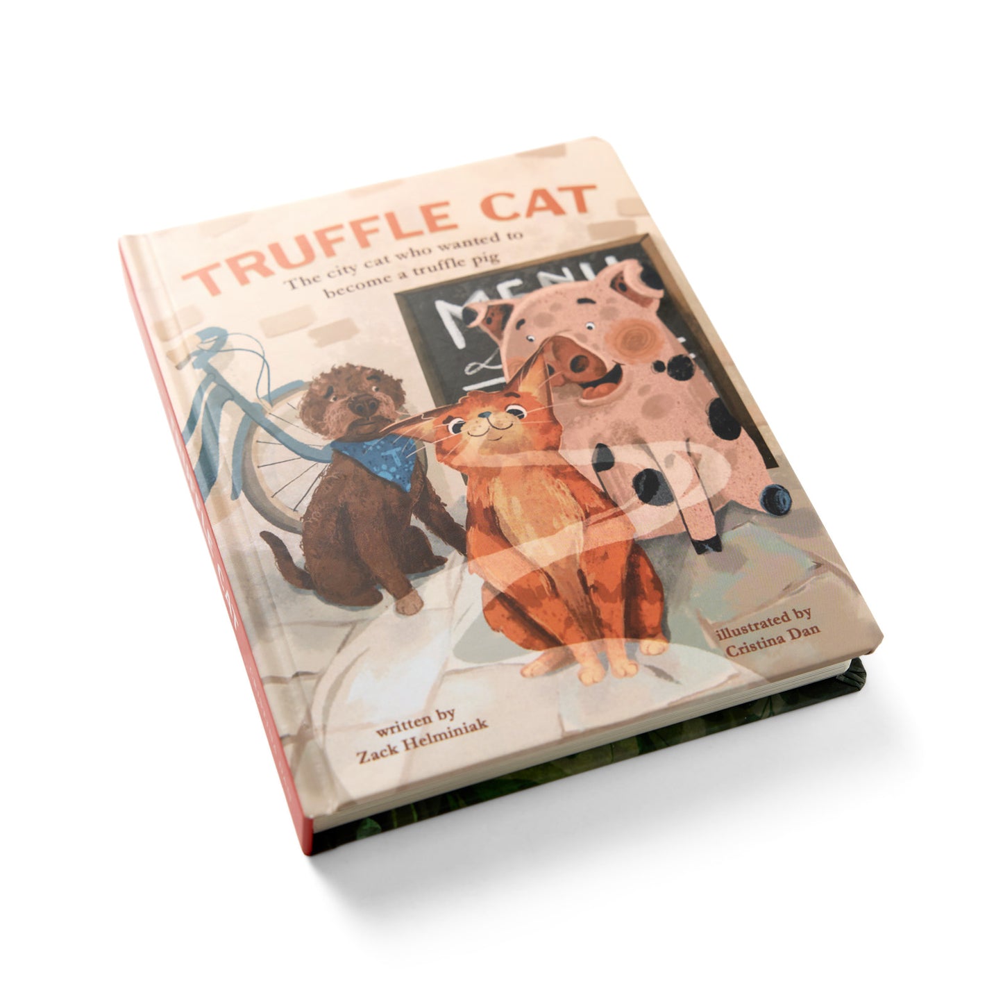 Trüffelkatzen-Tafelbuch (Erstausgabe, vom Autor signiert)