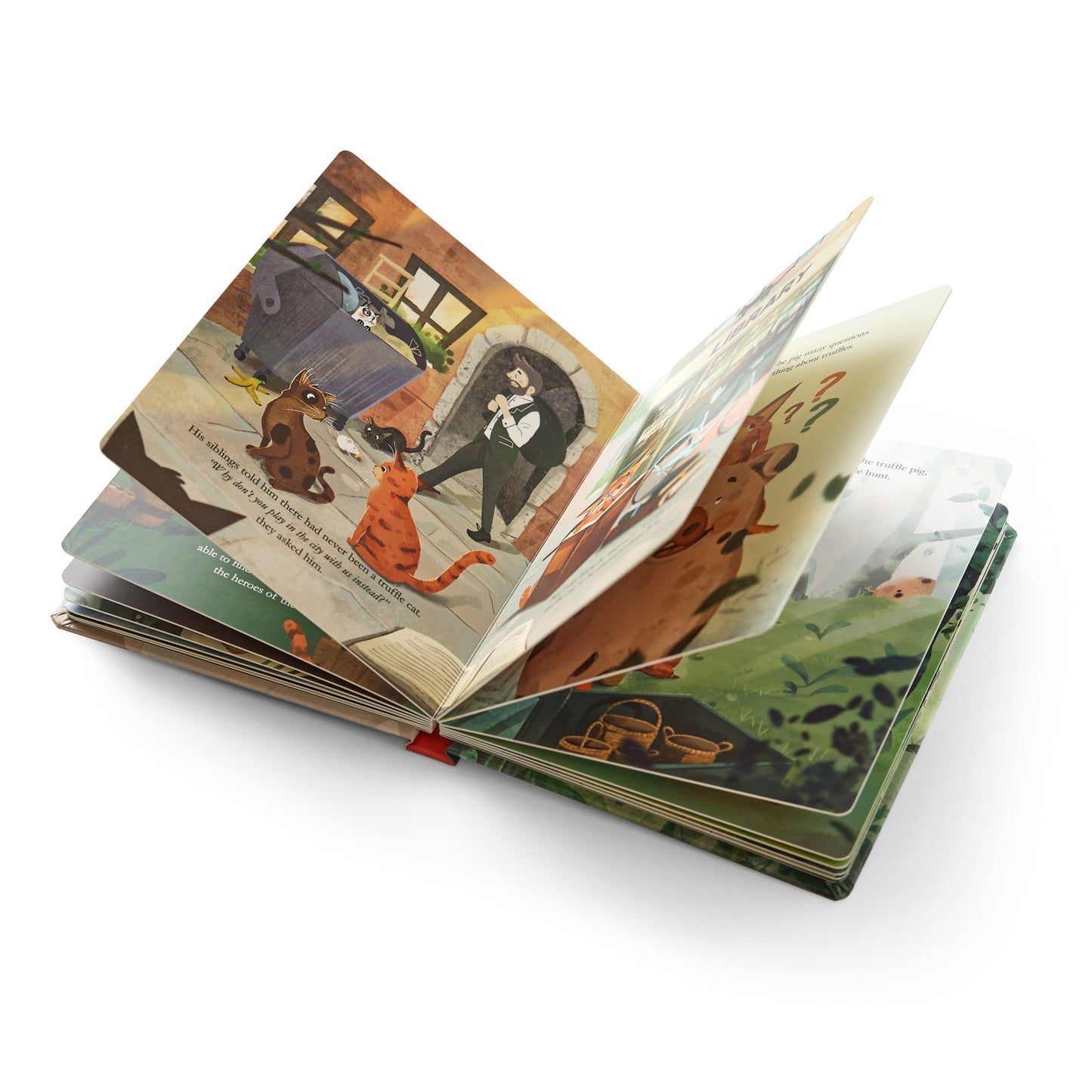 Trüffelkatzen-Tafelbuch (Erstausgabe, vom Autor signiert)