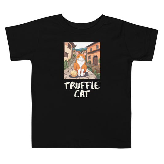 Truffle Cat Anime Toddler Short Sleeve Tee